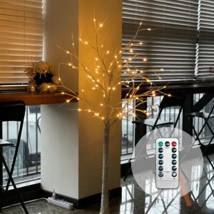 소소 LED 자작나무 무드등 트리 화이트 150cm