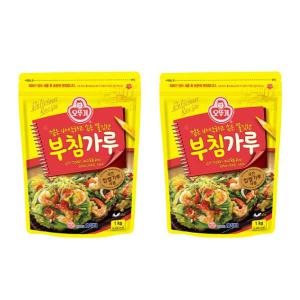 오뚜기 부침가루 1kg 2개