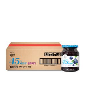 복음자리 45도 블루베리잼350g 1박스(12입)