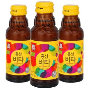 정관장 홍삼비타 100ml 100병-6년근홍삼/비타민C/비타민음료