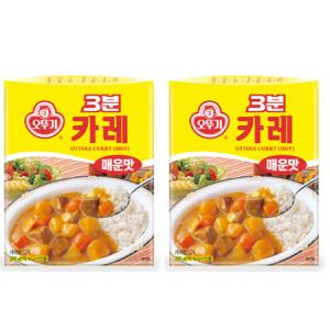 오뚜기 3분 카레 매운맛 200g 12개