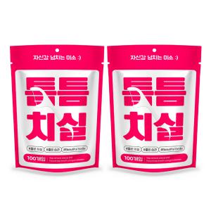 틈틈치실 대용량 일회용 치실 100개입 x 2팩