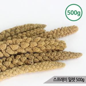 스프레이 밀렛 500g 알곡 앵무새 햄스터 소동물간식