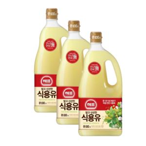 사조해표 해표 식용유 1.8L 3개 콩기름,튀김