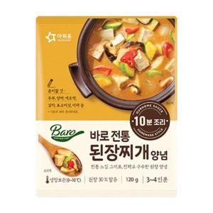 아워홈 바로 전통된장찌개양념 120g