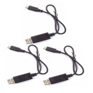 레프리카 U47 3.7v NOVA Wi-Fi FPV 드론 USB 충전기 UD052070 3p, 블랙, 1개