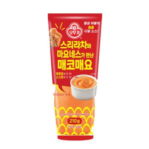 오뚜기 스리라차와 마요네스가 만난 매코매요 210g