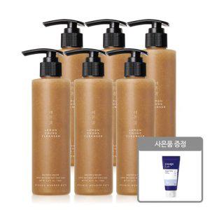 조성아 원더바스 레몬청 클렌저 200ml 6개 + 닥터지 두피랩 마사지 트리트먼트 300g