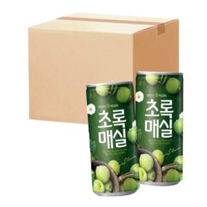 웅진 초록매실 캔 180mL 30캔