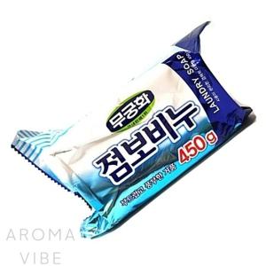 THCO18 무궁화 세탁 빨래비누 450G 대용량빨래비누 고체비누 손세탁세제