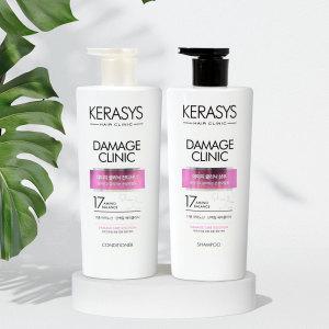 케라시스 데미지 단백질 샴푸 600ml+린스 600ml+트리트먼트