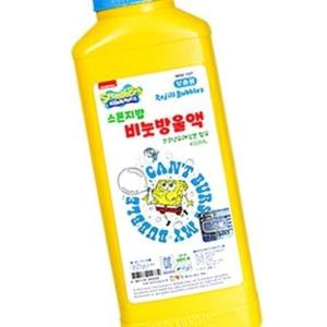 따라라 비눗방울 스폰지밥 비누방울액 450ml 리필액 비누방울