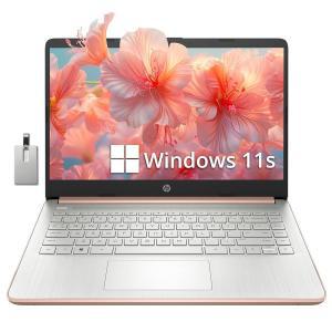 HP Stream 14 HD BrightView 노트북 인텔 셀러론 N4120 16GB RAM 256GB 스토리지 128GB eMMC USB 카드 UHD