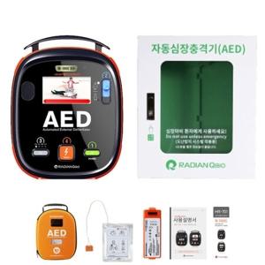 AED 라디안 심장제세동기 HR-701PLUS A 벽걸이형세트