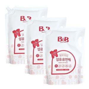 보리보리/비앤비 섬유유연제 자스민 캡리필 1800ml X 3개