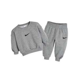 [매장정품] 나이키 NIKE 키즈 2T~130 NIKE에센셜플리스맨투맨세트