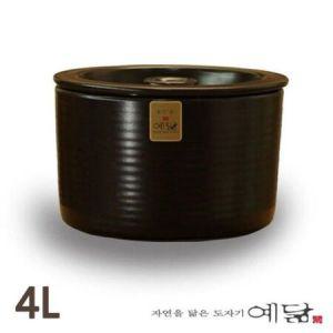 현관 소금 항아리 옹기 단지 4L 용량