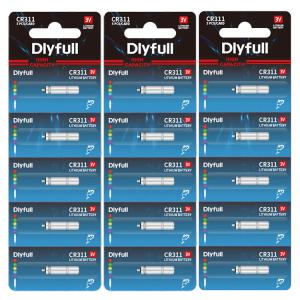 DLYFULL CR-311 밧데리 전자찌 전자케미 배터리 30개