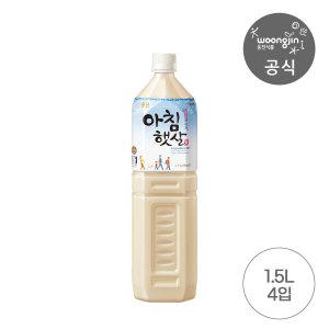 웅진식품 아침햇살 1.5L 4개