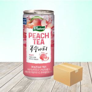 푸르밀 푸르티 복숭아티 240ml x 30캔 음료수 주스