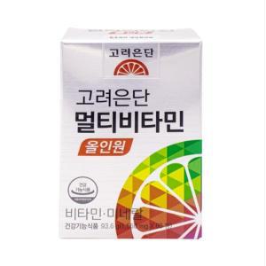 고려은단 멀티비타민 올인원 1560mg x 60정 1통