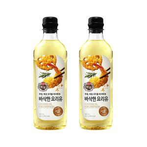 백설 바삭한 요리유 900ml x2개