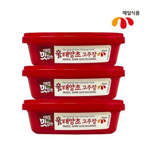 [매일식품] 맛있게 매운 辛 태양초 고추장 170g x 3개