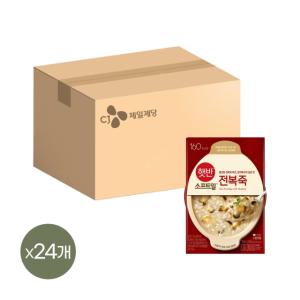 햇반죽 전복죽 280g x24개 비비고죽 리뉴얼