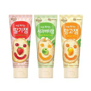 [신세계몰]복음자리 바로 짜먹는 딸기잼 +사과버터잼 +망고잼 (300g)