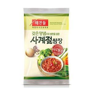 cj 집밥 해찬들 사계절 쌈장 300gx10 식자재 식당 도매 탕비실 고깃집 자취 홈파티 감칠맛 찌개 떡볶이