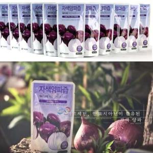 무안 자색 양파즙 해풍 황토 건강 통 양파 추출 즙 엑기스 100ml 120포