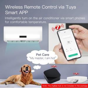 ZigBee 무선 리모컨 알렉사 구글 홈 에어컨 TV IR 투야 구동 스마트 홈용