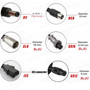 전기자전거 충전기 전기 자전거 스쿠터 오토바이 XLR DC IEC 커넥터 57.6V 납산 배터리 48V 2A