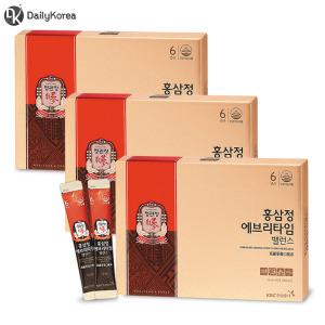 정관장 홍삼정 에브리타임 밸런스 10ml x 20개입 3박스 홍삼스틱 선물세트 활력 D