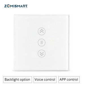 Zemismart Google Home Alexa 에코 커튼 스위치 표준 롤러 모터 슬라이드 엔진 용 블라인드 Wifi APP Siri