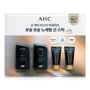 에이에이치씨 마스터즈 에어리치 선스틱 SPF50+ 22g 2개 + 선크림 10g 2개