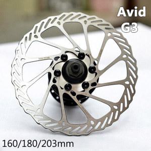 AVID 디스크 브레이크 로터 MTB 유압 경량 로드 산악 자전거 부품 160mm 180mm 203mm