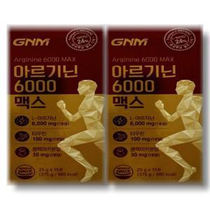 GNM자연의품격 아르기닌 6000 맥스 25g x 15포 2박스