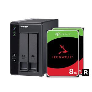 QNAP 2베이 DAS 8TB 저장 용량 USB 3.2 Gen 2 TypeC 사전 구성된 RAID 1 Seagate IronWolf HDD 번들 TR0022