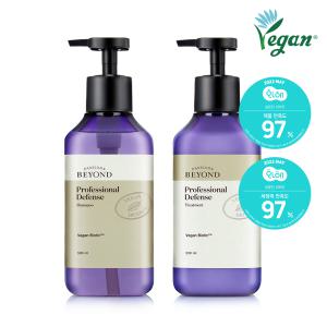 비욘드 프로페셔널 디펜스 샴푸 500ml+프로페셔널 디펜스 트리트먼트 500ml