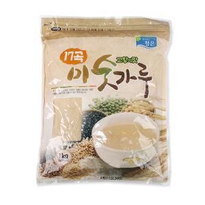 청은 17곡 미숫가루 1kg-17가지곡물 선식 빙수