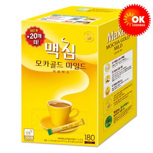 맥심 모카골드 커피믹스 180T+20T 총200T