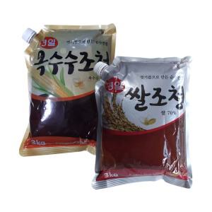 경일 쌀조청3kg 옥수수조청3kg