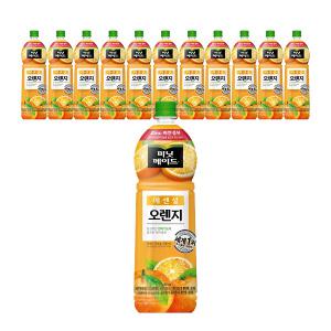 미닛메이드 에센셜 오렌지, 1.5L, 12개