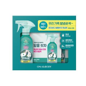 (코스트코 직배송) 온더바디 풋샴푸 프레시 민트 510ml + 리필 1000ml