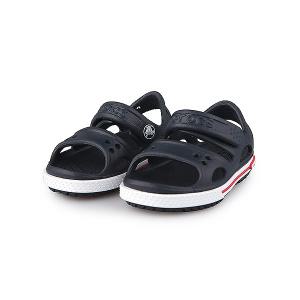 [크록스] 크록밴드 II 키즈 샌들 네이비/화이트 (CROCS CROCBAND II SANDAL)