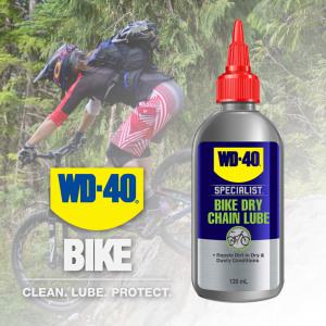 WD-40 자전거 바이크 체인오일 윤활유 세정제 건식 120ml WD40