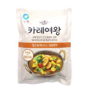 청정원 카레여왕 망고바나나 1kg×10개