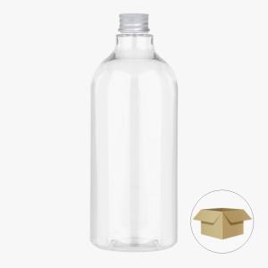 DN1000투명 알루실버C 1000ml 1박스 76개 음료병 더치커피병 주스병 페트병