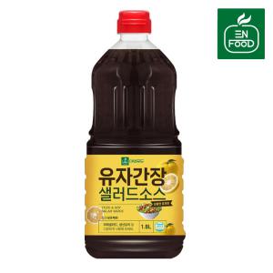 이엔 유자간장샐러드소스 1.8L